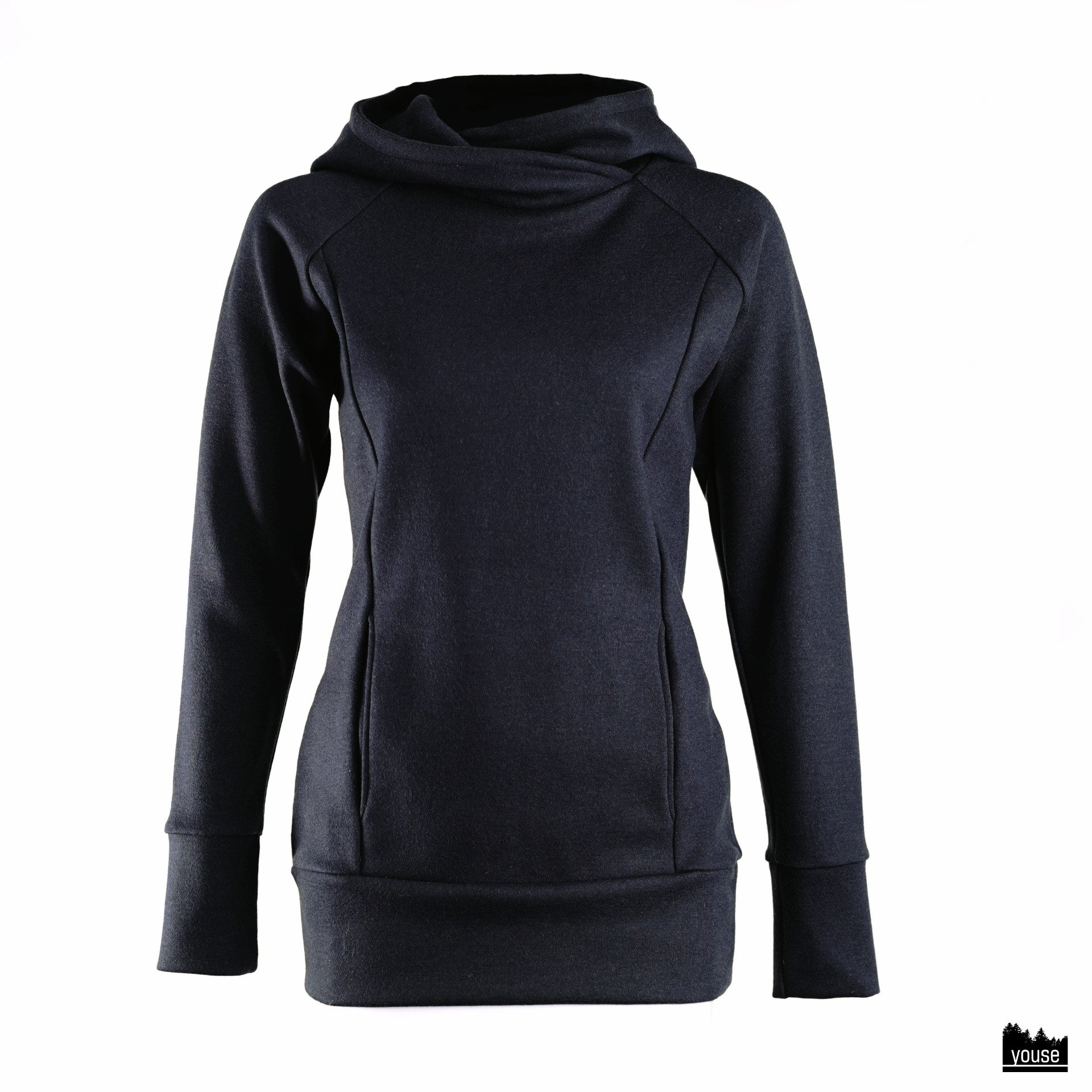 Preview: Hoodie Hanja 100% Bio Merinowolle mulesingfrei